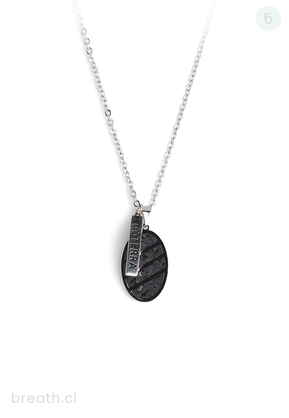 Collar difusor de piedra volcánica dōTerra